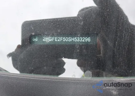 2025 Honda Civic Sport z USA, uszkodzony, nr VIN 2HGFE2F50SH533296